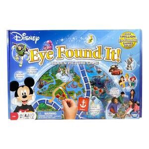Disney Eye Found It Hidden Picture Game 2017 Complete Giant Board Minor Box Wear